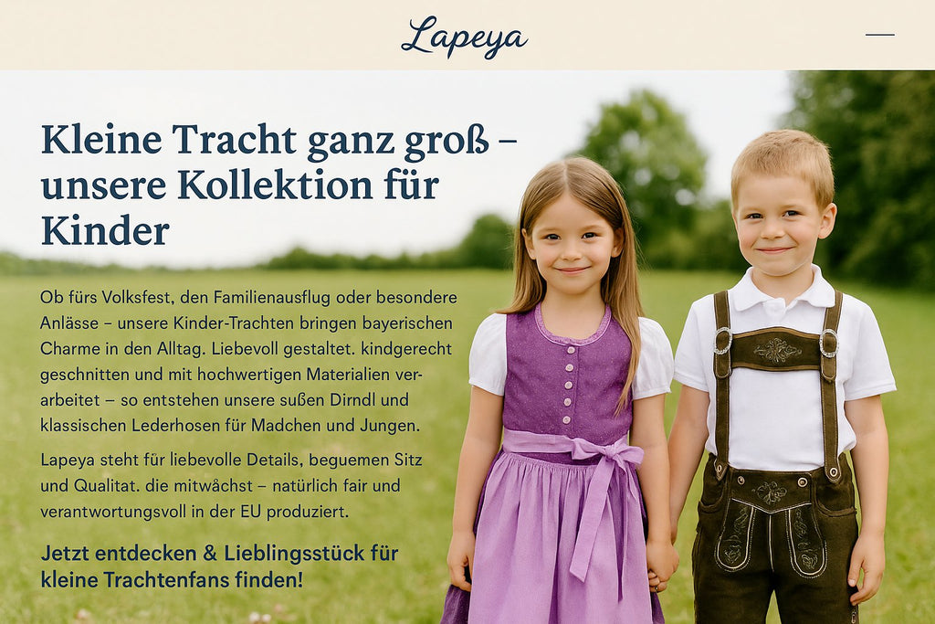 Kinder-Trachten